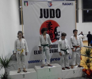 Meeting Judo Sempre Avanti 2015 podio Bianca
