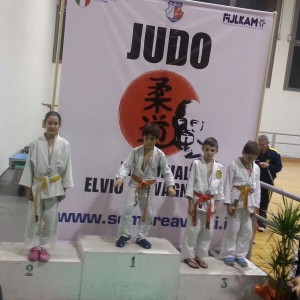 Meeting Judo Sempre Avanti 2015 podio Sara
